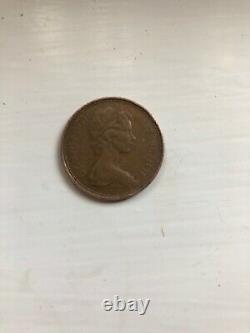Extremely Rare 1971 First Year' New Pence' 2p Coin