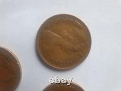 Extremely Rare 1979 2p New Pence Coin in good condition plus 1980 and three 1981