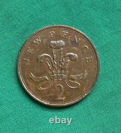 Extremely Rare 1980 2p New Pence Coin