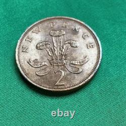 Extremely Rare 1980 2p New Pence Coin