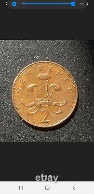 Extremely Rare 1981 2p New Pence Coin 1st Production Of New Pence Not Two Pence