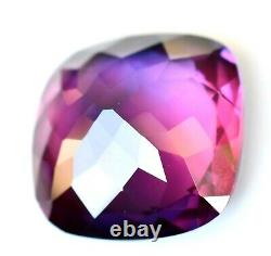 Extremely Rare 21.55 Ct Natural Pink Purple Sapphire Cushion Certified Gemstone