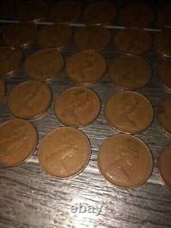 Extremely Rare 30 New Pence 2p 1971 Coins Collection