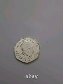 Extremely Rare 50p Coin Of King Charles New Coronation Coin