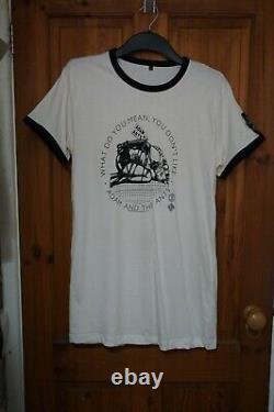 Extremely Rare Adam & the Ants Official What do you mean S&M tee t shirt L BNWOT