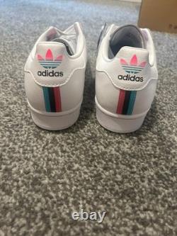 Extremely Rare Adidas Superstar South Beach Trainers, Size 8, New, Original Box