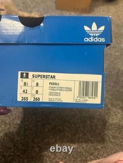 Extremely Rare Adidas Superstar South Beach Trainers, Size 8, New, Original Box