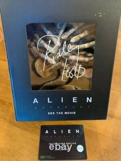 Extremely Rare! Alien FACEHUGGER Autographed by the Director Ridley Scott NIB