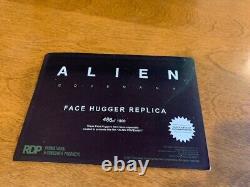 Extremely Rare! Alien FACEHUGGER Autographed by the Director Ridley Scott NIB