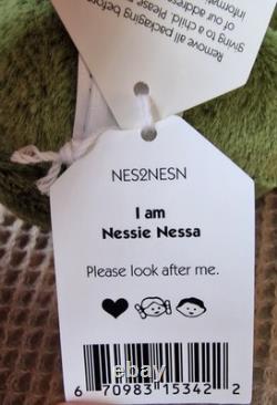 Extremely Rare And Retired? Jellycat Nessie Nessa? Brand New With Tags