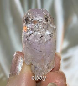 Extremely Rare Anhui Amethyst Galaxy Mist Phantom Terminated Quartz Crystal 11