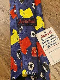 Extremely Rare Arsenal AFC Vintage Tie from Tie Rack New With Tags