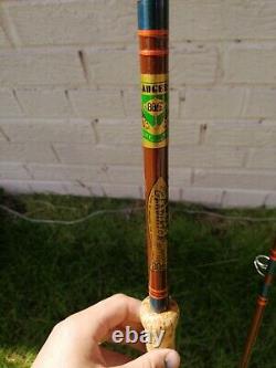 Extremely Rare Auger Gladiator 10' Fishing Rod Vintage