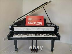 Extremely Rare Autographed Piano Signed by Michael Jackson, Elton John + 38 More