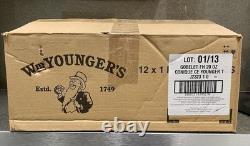 Extremely Rare Box of 12 Wm Younger's Father William Pint Glasses NewithMint 2013