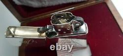 Extremely Rare Camel Zippo Joe Triangle 1997 Sterling Silver In Walnut Box