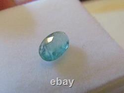 Extremely Rare Certified 0.43ct Transparent Fine Colour Grandidierite