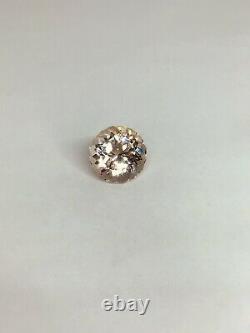 Extremely Rare Champagne Pink Killiecrankie Diamond Tasmania Flawless 13.75 Ct