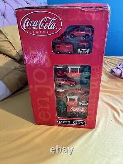 Extremely Rare Coca Cola Coke City Playset New In Box