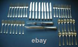 Extremely Rare Concord New Hampshire Silver Company Sterling Flatware Set