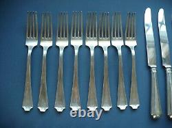 Extremely Rare Concord New Hampshire Silver Company Sterling Flatware Set