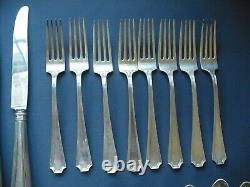 Extremely Rare Concord New Hampshire Silver Company Sterling Flatware Set