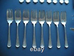 Extremely Rare Concord New Hampshire Silver Company Sterling Flatware Set