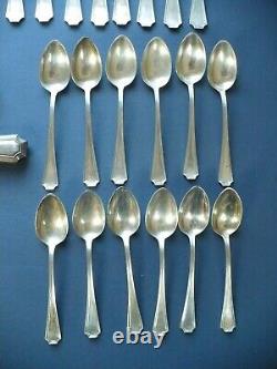 Extremely Rare Concord New Hampshire Silver Company Sterling Flatware Set