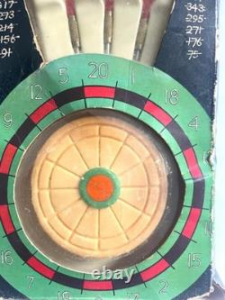 Extremely Rare Cussons Novelty Dartboard Soap Bar With Toy Darts