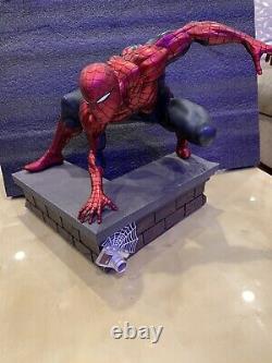 Extremely Rare Custom Marvel Retro Spider-Man 1/4 Scale Statue Figure