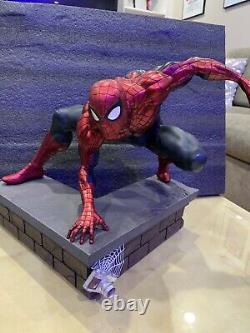 Extremely Rare Custom Marvel Retro Spider-Man 1/4 Scale Statue Figure