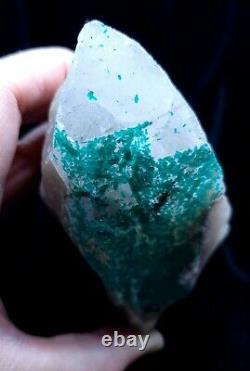 Extremely Rare, Dioptase In Quartz, 455grams