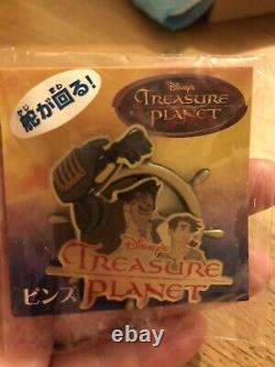Extremely Rare Disney Treasure Planet Spinner Pin