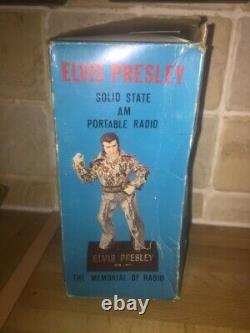 Extremely Rare Elvis Radio (solid State Model) As New & Boxed