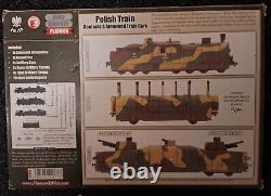 Extremely Rare Flames of War Polish Train