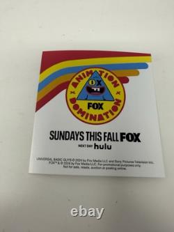 Extremely Rare Fox Universal Basic Guys Hotdog Hat New Never Used