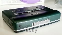 Extremely Rare Green Aiwa PX257 Walkman Super Bass Portable Cassette Player Boxd