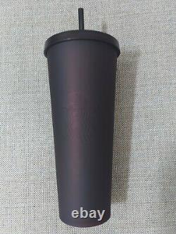 Extremely Rare HTF 2019 Starbucks Matte Plum/Purple Soft Touch Tumbler