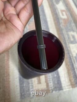 Extremely Rare HTF 2019 Starbucks Matte Plum/Purple Soft Touch Tumbler