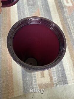 Extremely Rare HTF 2019 Starbucks Matte Plum/Purple Soft Touch Tumbler