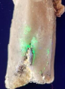 Extremely Rare Hyalite Opal On Clear Quartz, Erongo Mountain, Namibia, 176g