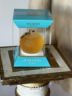 Extremely Rare Je Reviens Worth Paris Eau De Toilette Bottle By Lalique BNIB