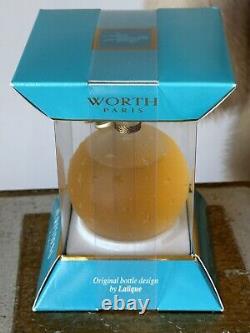 Extremely Rare Je Reviens Worth Paris Eau De Toilette Bottle By Lalique BNIB