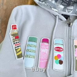 Extremely Rare Last One Vintage New 2007 Upper Playground Spray Cans Hoodie Sm