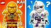 Extremely Rare Lego Ninjago Minifigures