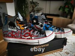 Extremely Rare Limited Edition Converse Gorillaz Hi Tops New (UK Size 9)