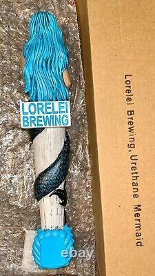 Extremely Rare Lorelei Brewing Mermaid Tap Handle New in Box