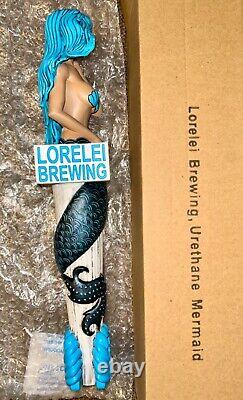 Extremely Rare Lorelei Brewing Mermaid Tap Handle New in Box