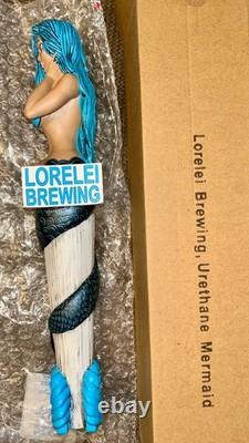 Extremely Rare Lorelei Brewing Mermaid Tap Handle New in Box Closed Brewery