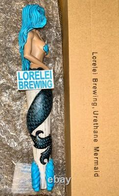 Extremely Rare Lorelei Brewing Mermaid Tap Handle New in Box Closed Brewery